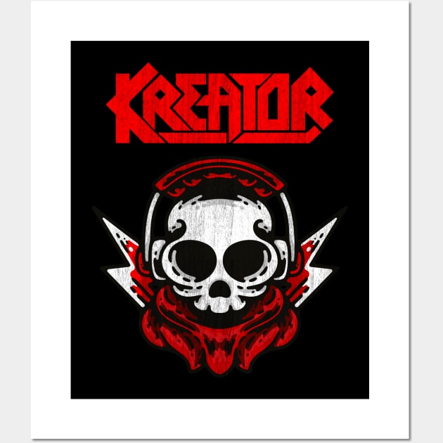 Kreator Pleasure to Kill Wall Art by Rooscsbresundae